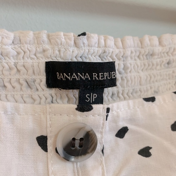 Banana Republic Puff Sleeve Polkadot Top - so cute! - Picture 4 of 12